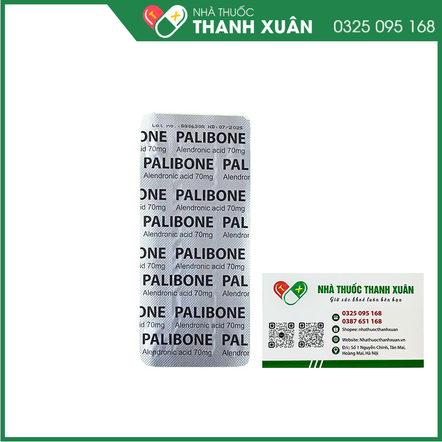 Palibone thuốc điều trị và phòng ngừa loãng xương ở nam giới và phụ nữ sau mãn kinh